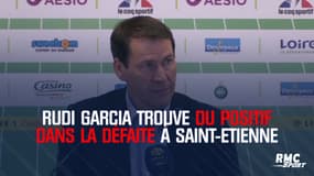 Rudi Garcia parvient à trouver du positif dans la défaite à Saint-Etienne