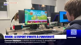 Rouen: l'université inaugure une salle de jeu vidéo sur son campus