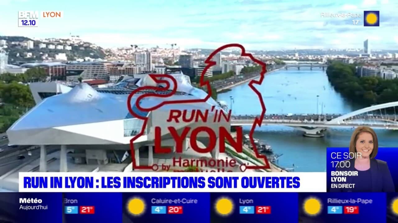 Run in Lyon les inscriptions sont ouvertes