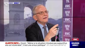 Covid-19: le Pr Axel Kahn regrette la déprogrammation dans les hôpitaux, "Emmanuel Macron a joué un coup, il ne l'a pas gagné"