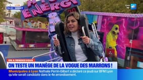 La célèbre Vogue des Marrons est de retour à Lyon : BFM Lyon teste les manèges