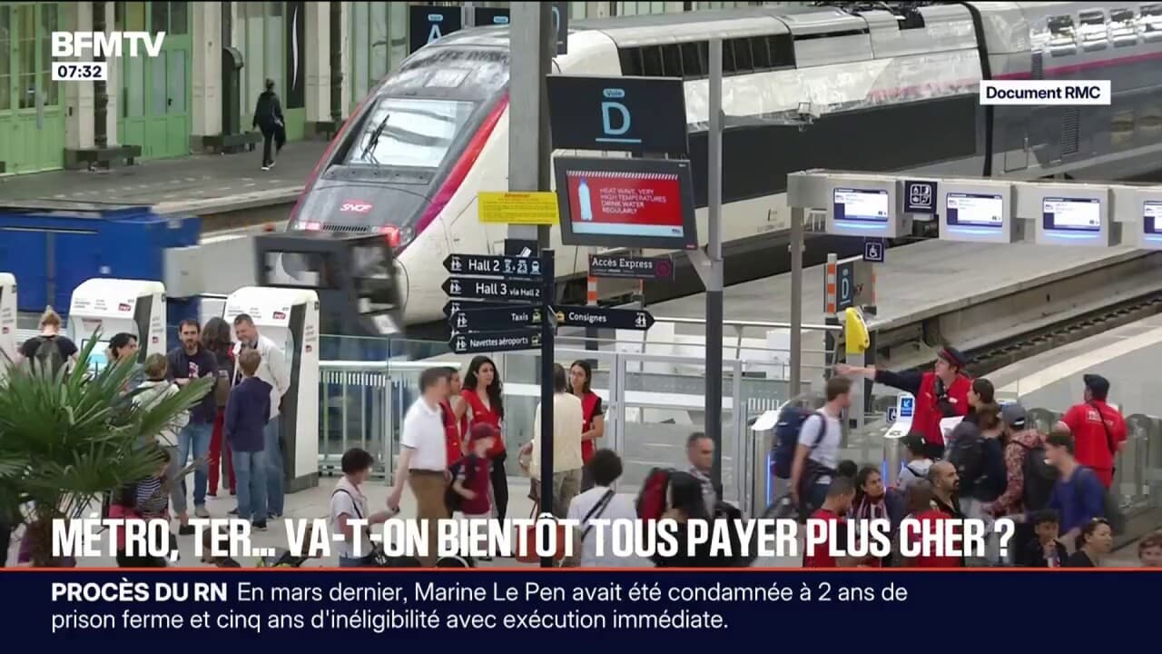 Transports en commun: vers une hausse du coût pour les usagers