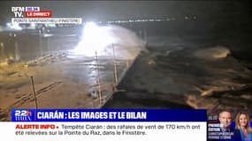 Tempête Ciarán: de fortes rafales de vent touchent la France et des centaines d'interventions ont déjà eu lieu