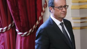 François Hollande à l'Elysée, le 9 septembre 2014.
