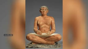 Le Scribe accroupi est prêté au musée Louvre-Lens pour un an à partir du 2 février. 