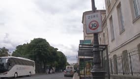 Une zone de Paris limitée à 30 km/h