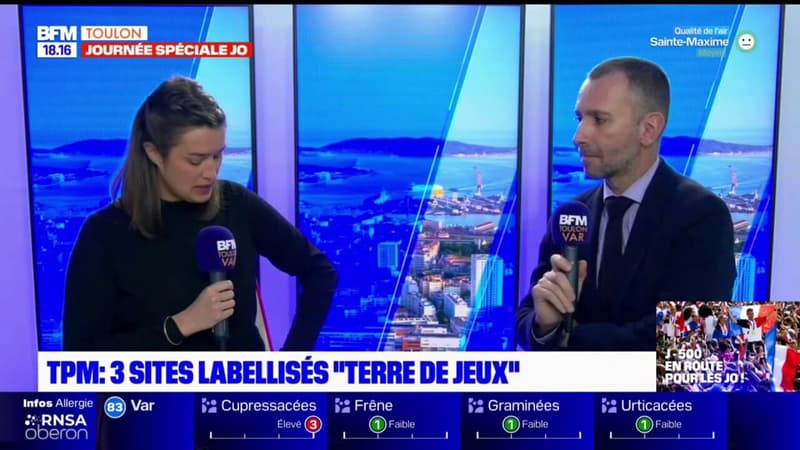 Toulon Provence Méditerranée: trois sites labellisés "terre de jeux" pour les JO 2024