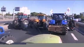 Colère des agriculteurs: plus de 1.000 tracteurs roulent dans Paris