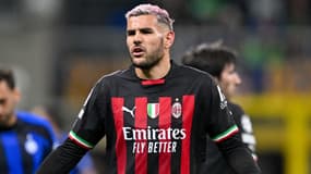 Théo Hernandez avec l'AC Milan, le 16 mai 2023