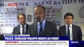 Édouard Philippe: "Nous devons respect et confiance aux forces de l'ordre"