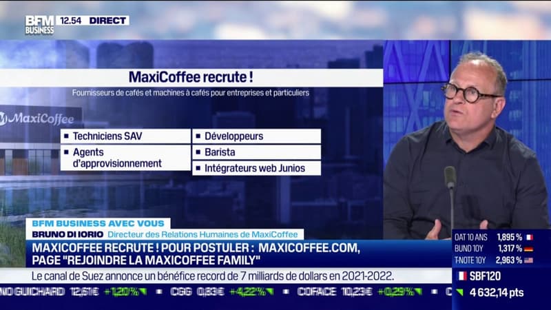 Ça recrute ! MaxiCoffee : fournisseur de cafés et machines à cafés
