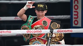 Naoya Inoue après sa victoire contre Marlon Tapales le 26 décembre 2023