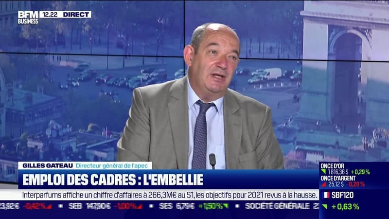 Gilles Gateau (Apec) : Emploi des cadres, l’embellie - 20/07