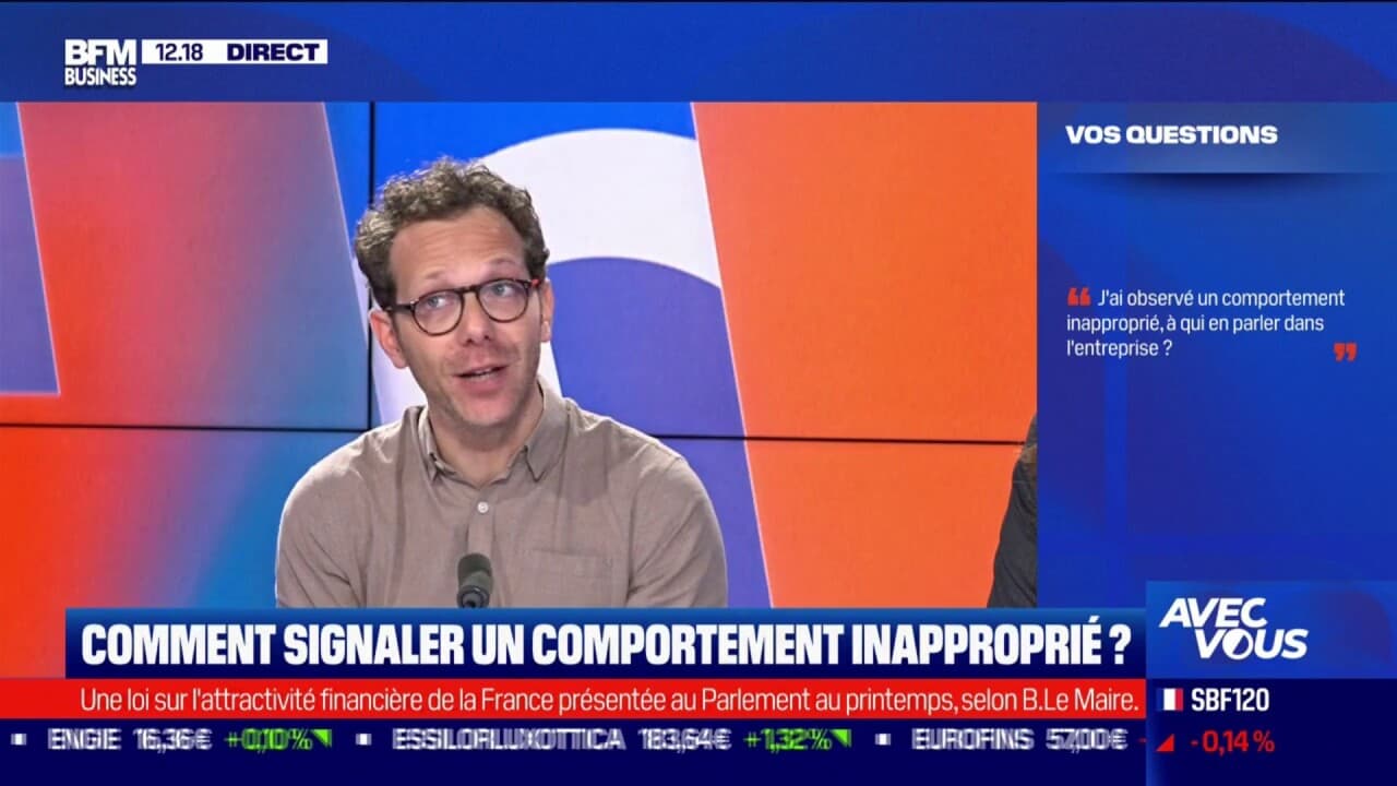 Comment signaler un comportement inapproprié