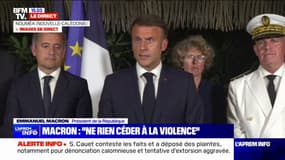 Nouvelle-Calédonie: Emmanuel Macron ne "veut rien céder à la violence qui dure depuis 11 jours"