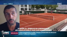 Sport: les annulations et les huis clos se multiplient dans le foot, le cyclisme, les marathons