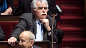 André Chassaigne, sur les bancs de l'Assemblée.