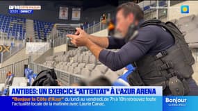 Antibes : un exercice "attentat" à l'Azur Arena, un scénario réalisé par les forces de l'ordre