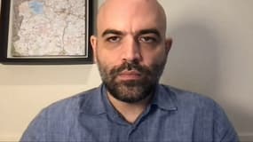 L'écrivain italien Roberto Saviano, invité de BFMTV, dimanche 14 août 2022