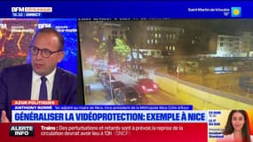"Un temps d'avance sur la législation": Anthony Borré souligne l'apport de la vidéoprotection à Nice