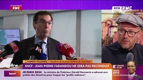 "Si le gouvernement touche à l'accord, c'est le feu à la SNCF", prévient Fabien Villedieu, membre du bureau fédéral de Sud Rail