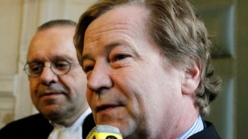 Les avocats de Bernard Tapie, Hervé Témime et Maurice Lantourne, le 2 avril 2010 à Paris Les avocats de Bernard Tapie, Hervé Témime et Maurice Lantourne, le 2 avril 2010 à Paris