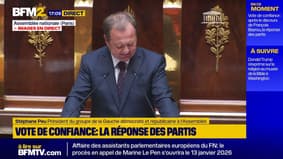 "Votre budget est un condensé de mépris de classe", s'insurge Stéphane Peu, président du groupe de la Gauche démocrate et républicaine à l'Assembléet
