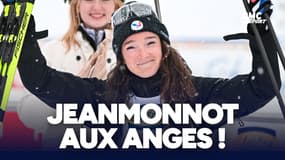 Biathlon : La joie de Jeanmonnot après sa grosse victoire sur la mass start de Pokljuka