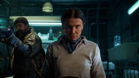 Millie Bobby Brown (Onze) dans la cinquième et dernière saison de la série "Stranger Things".