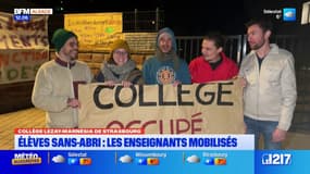 Élèves sans-abris: les enseignants mobilisés à Strasbourg