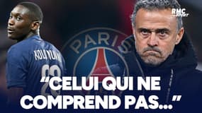 PSG 3-1 OL : Kolo Muani absent... "Celui qui ne comprend pas, ce n'est pas mon problème" balaie Luis Enrique