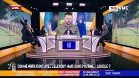 Zelensky invité aux commémorations, mais pas Poutine: "Macron est un de Gaulle de pacotille" (Les Grandes Gueules)