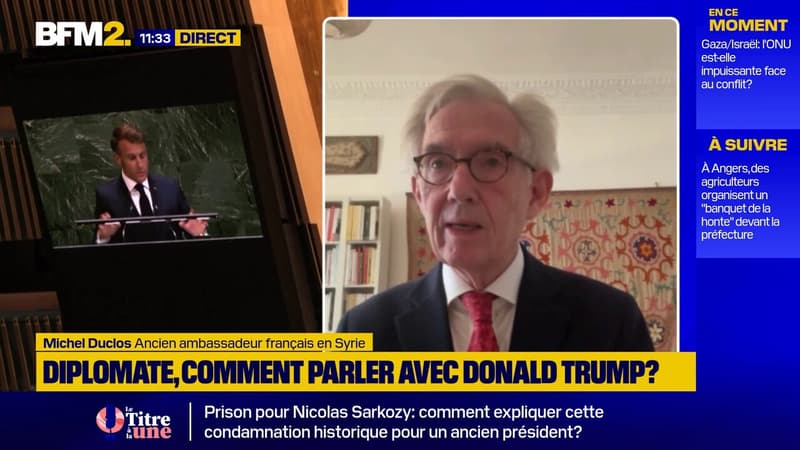 Comment dialoguer avec Donald Trump ? Un ancien diplomate répond sur BFM2