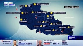 Météo Nord-Pas-de-Calais: un ciel dégagé et des températures qui grimpent dans l'après-midi,, jusqu'à 21°C attendus à Lille