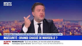 "Je pense que Marseille mérite autre chose que le seul débat autour de la sécurité", déclare Benoît Payan