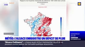 Alsace: la région enregistre un déficit de pluie important au mois de septembre 2023