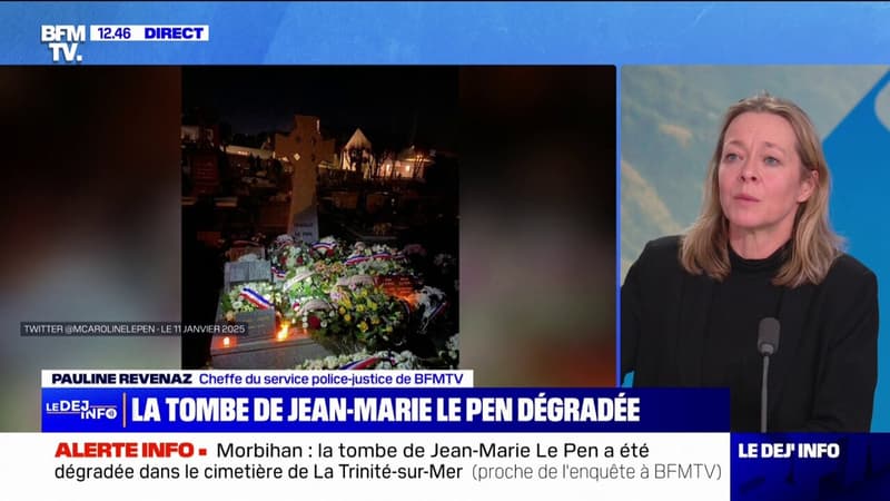 La tombe de Jean-Marie Le Pen a été dégradée dans le cimetière de La Trinité-sur-Mer