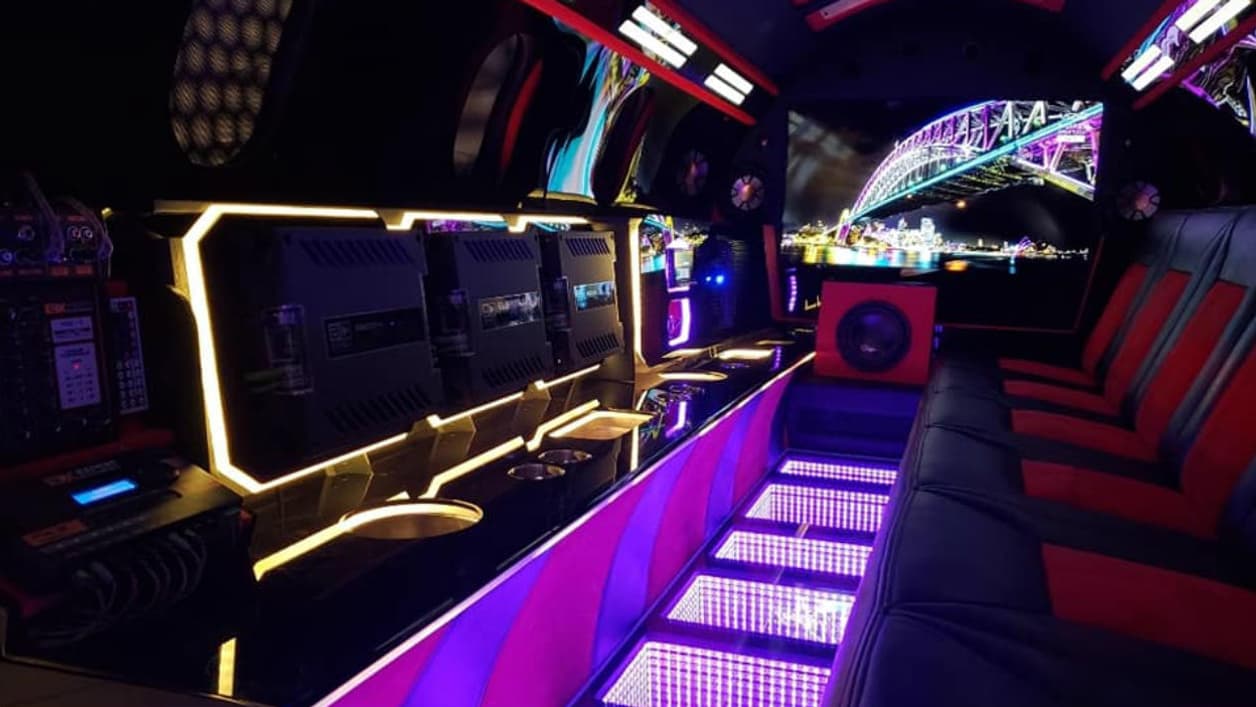 L'intérieur du Limo-jet