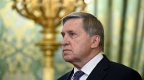 Le diplomate russe Iouri Ouchakov à Moscou le 7 août 2025