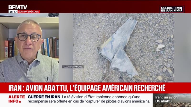 Guerre au Moyen-Orient: l'armée iranienne cherche le pilote d'un avion de chasse américain abattu