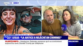 "C'est la pire des choses qu'ils sont en train de nous faire vivre": la famille de Leslie, tuée avec son compagnon en 2022, réagit à la remise en liberté du principal suspect à cause d'une erreur judiciaire