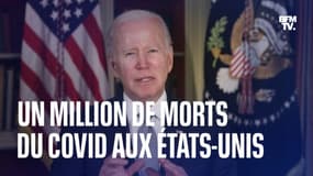 Un million de morts du Covid aux Etats-Unis: des "pertes irremplaçables" pour Joe Biden