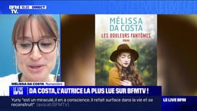"Avec internet tout est possible": Mélissa Da Costa, la romancière la plus lue en France