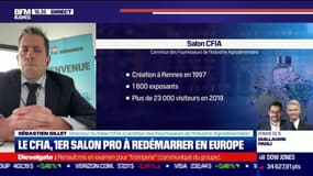 Sébastien Gillet (CFIA) : Le CFIA, premier salon à redémarrer en Europe - 08/06