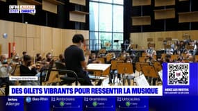 Strasbourg: des gilets vibrants pour ressentir la musique lors des concerts de l'orchestre philharmonique 