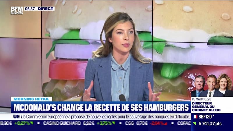Morning Retail : McDonald's change la recette de ses hamburgers, par Noémie Wira - 19/04