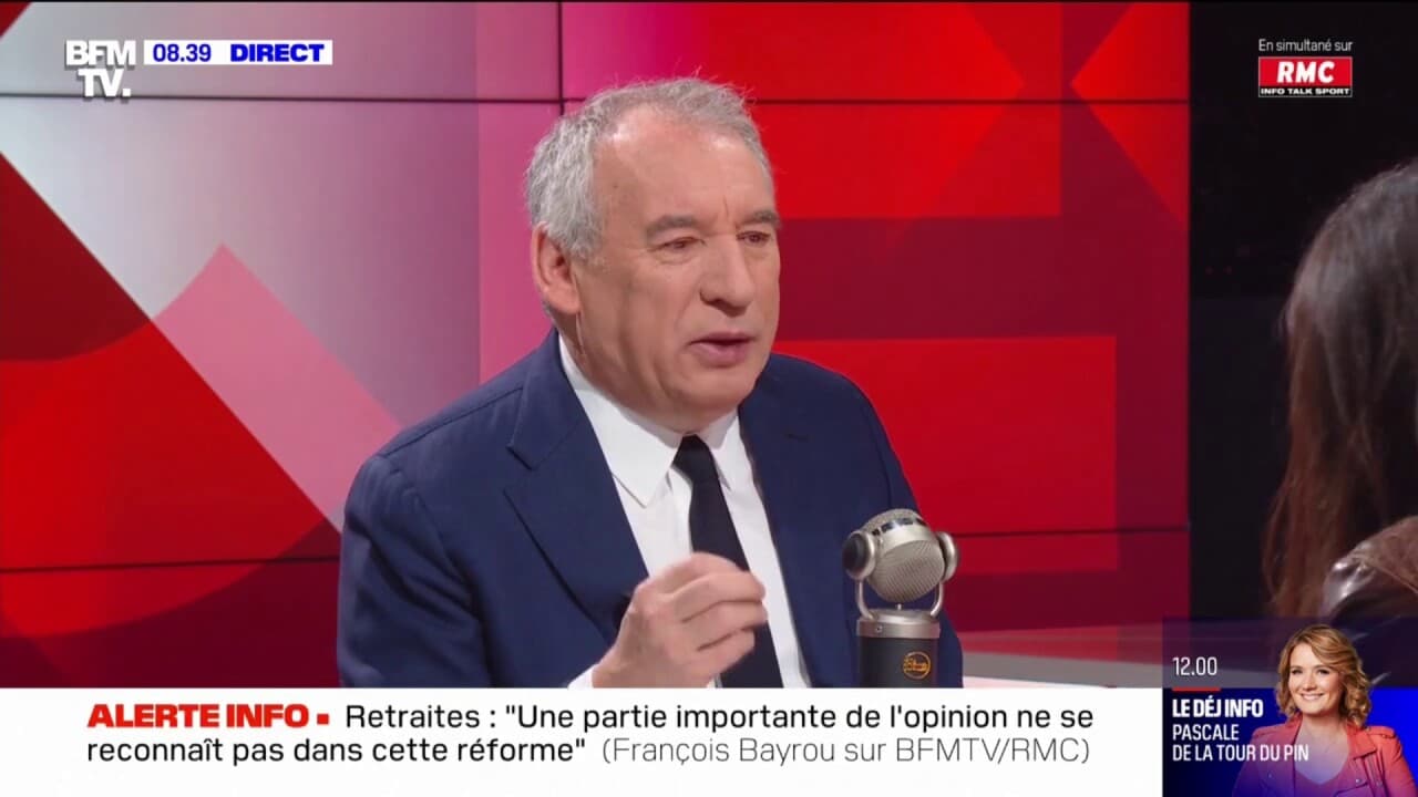 François Bayrou: "La Vérité Des Chiffres, C'est Qu'aujourd'hui, Les ...