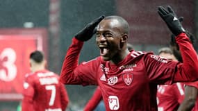Kamory DOUMBIA lors de Brest-Lorient le 20/12/2023