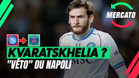 PSG : "Veto pour Kvaratskhelia", et De Laurentiis charge Al-Khelaïfi