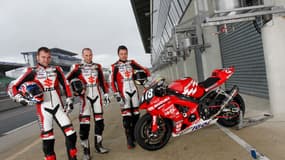 Jérôme Tangre, David Brière et Stéphane Molinier (Copyright : David Reygondeau)